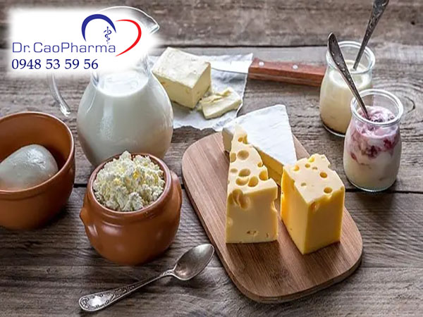 Sữa và chế phẩm từ sữa bổ sung canxi cho bầu bầu trong từng giai đoạn